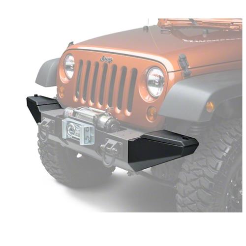 Jeep Wrangler YJ XHD Modul Set Stoßstangenecken mit Staufach  Stoßfänger vorne Rugged Ridge 87-95