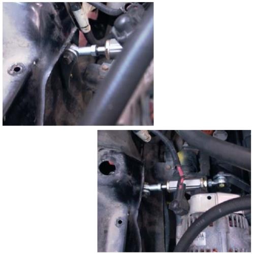 Jeep Wrangler TJ 4,0 ltr. Zusatz Dämpfer Motor Drehmoment Schwingungsdämpfer Set einstellbar Bj. 99-06