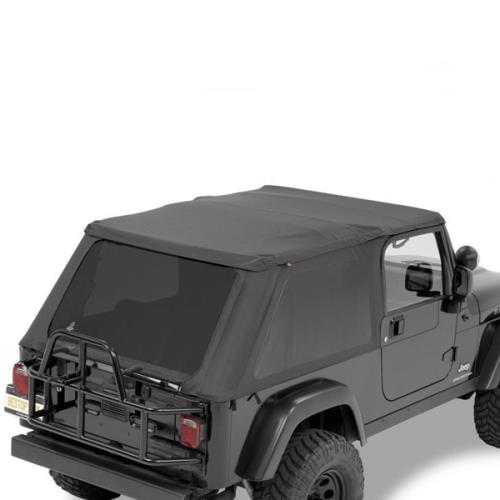 Jeep Wrangler TJ Unlimited Trektop NX Verdeck Sunrider Black Diamond Bestop 04-06