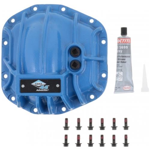 Jeep Wrangler JL Performance Sphäroguss Differentialdeckel Kit Blau Dana 44 AdvanTEK Hinterachse Spicer 18-
