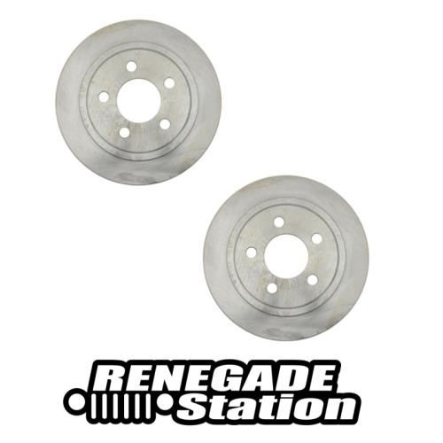 Jeep Wrangler TJ Satz Bremsscheiben hinten R-Line Raybestos 03-06