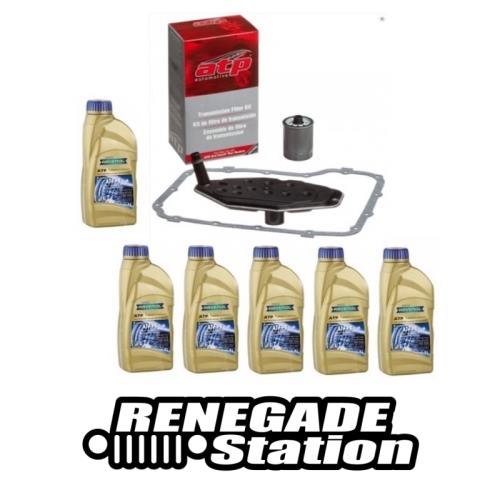 Jeep Commander XH XK 4WD Automatikgetriebefilter Getriebefilter Set inkl. 6ltr. ATF+4 Getriebeöl 45RFE Automatikgetriebe 06-07