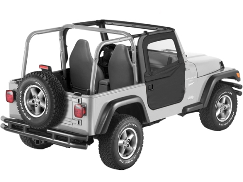 Jeep Wrangler TJ Satz teilbare Türen Supertop Doors Black Diamond Bestop 96-06