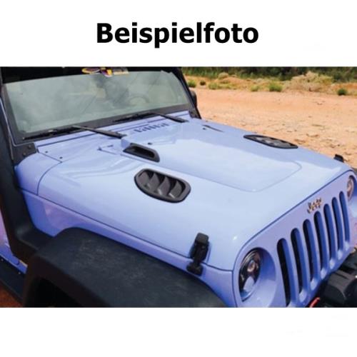 Jeep Wrangler JK mittlere Lufthutze für die Motorhaube schwarz lackierbar Daystar 07-18