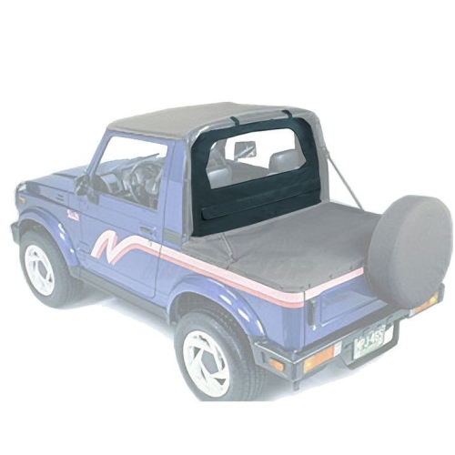 Suzuki Samurai Windjammer Windschott Schwarz Denim Bestop Bj. 86-94