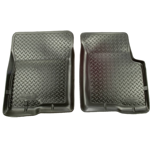 Jeep Cherokee XJ 2er Set Fussmatten Gummimatten vorne Schwarz Classic Style Husky Liners 84-01