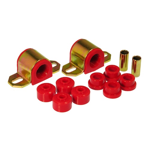 Jeep Cherokee XJ Polyurethan Stabigummi Set vorne rot Ø 28mm Prothane 84-01