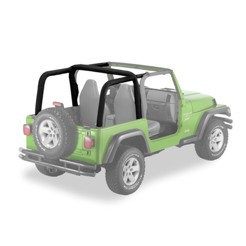 Jeep Wrangler TJ Überrollbügel Polster Bezug Black Diamond Bestop 03-06