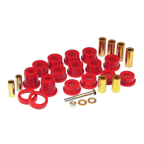 Jeep Wrangler JK Polyurethan Längslenker Buchsen Set vorne rot Prothane 07-18