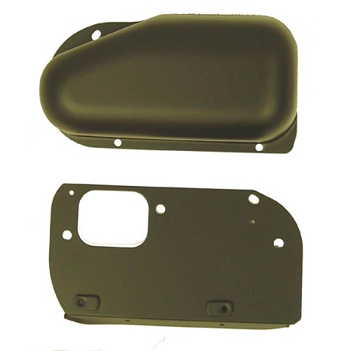 Jeep CJ Wischermotorabdeckung Abdeckung Wischermotor schwarz