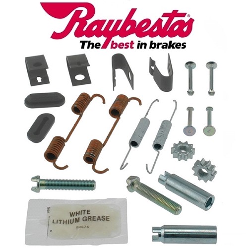 Jeep Wrangler TJ Bremsenkleinteile Federn Satz Handbremse Scheibenbremse hinten Raybestos 03-06