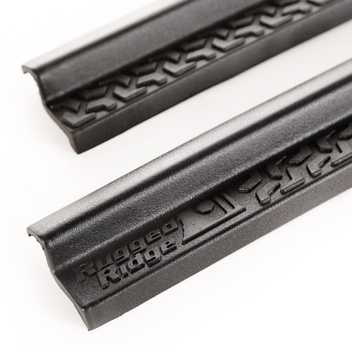 Jeep Wrangler TJ Einstiegskantenschutz Einstiegsleisten 2-teilig Kunststoff schwarz 96-06