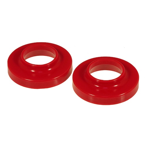 Jeep Wrangler TJ Polyurethan Federteller Gummipuffer Set vorne rot Prothane 96-06