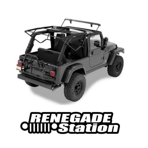 Jeep Wrangler TJ Unlimited Gestänge Set Verdeckgestänge für Original Verdeck Bestop 04-06