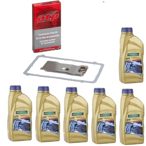 Jeep Cherokee XJ Automatikgetriebefilter Getriebefilter Set incl. 6ltr. ATF T-WS Lifetime Getriebeöl AW4 Automatikgetriebe 87-01