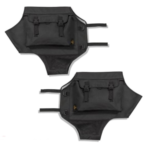 Jeep Wrangler JK 4-türer Taschen Stautaschen Set hinten für Element High Rock Halbtüren schwarz Diamond 07-17