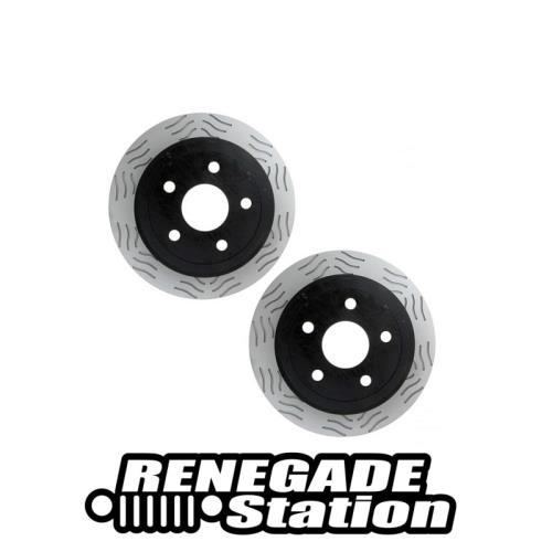Jeep Wrangler JK Satz Bremsscheiben hinten Performance Raybestos 07-18
