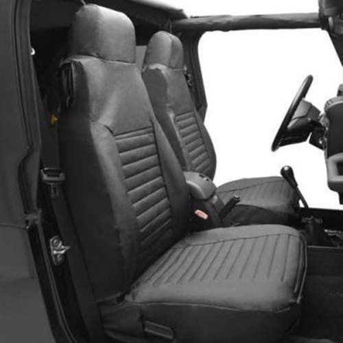 Jeep Wrangler TJ Set Sitzbezüge Sitzbezug vorne Black Denim Bestop 96-02