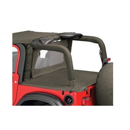 Jeep Wrangler TJ Duster Deck Cover Abdeckung Laderaum Khaki Diamond 03-06