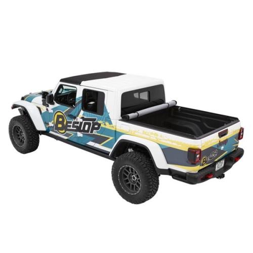 Jeep Gladiator JT Softcover Laderaumabdeckung Ladeflächenabdeckung schwarz rollbar Bestop 19-