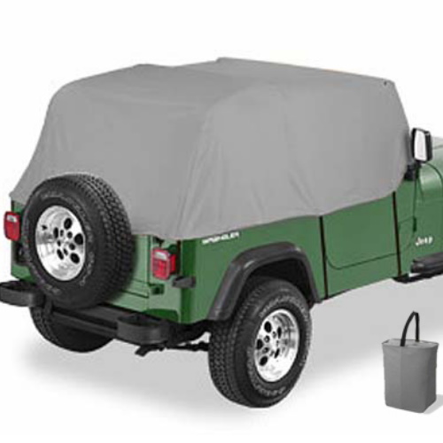 Jeep Wrangler TJ Unlimited All Weather Trail Cover Regenschutz Abdeckung Grau Bestop 04-06