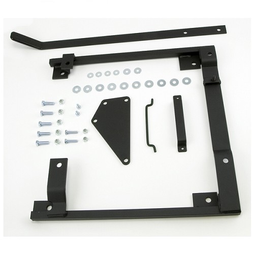 Jeep Wrangler TJ Sitzadapter Sitzgestell Sitzkonsole für Sitz rechts Beifahrersitz schwarz 97-02