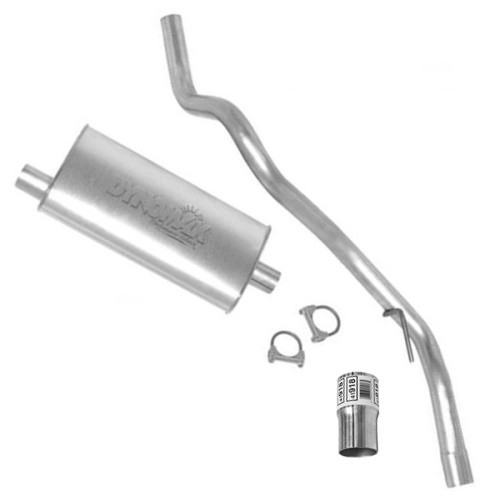Jeep Grand Cherokee ZJ ZG 4,0 & 5,2 ltr. Auspufftopf Super Turbo Schalldämpfer mit Endrohr Dynomax 93-97