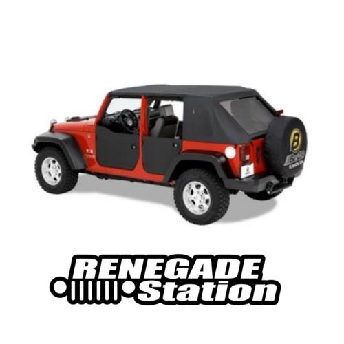 Jeep Wrangler JK Halbtüren vorne Black Diamond Bestop 07-18
