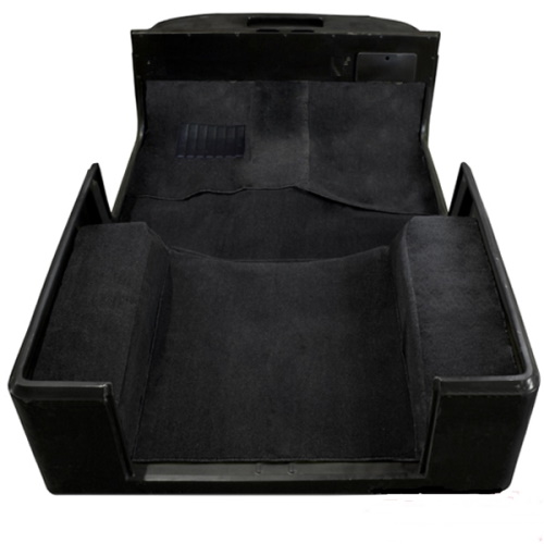 Jeep CJ CJ7 Teppichsatz Teppich Satz 6-teilig schwarz Bj. 76-86
