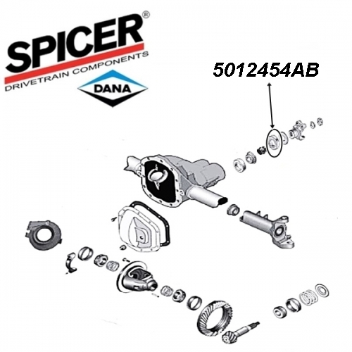 Jeep Grand Cherokee WJ WG Simmerring Kardan Eingang Dana 30 Vorderachse Spicer 99-00
