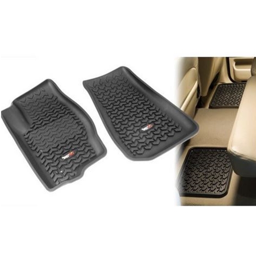 Jeep Grand Cherokee WH WK Set Fußmatten Fußraumwannen vorne & hinten All Terrain 05-10