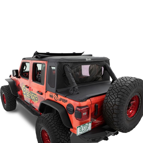 Jeep Wrangler JL 4türer Halftop Verdeck Black Twill Bestop 18-