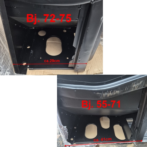 Jeep CJ CJ5 Karosserie Body Karosse mit seitlicher Jeep Prägung Bj. 55-71