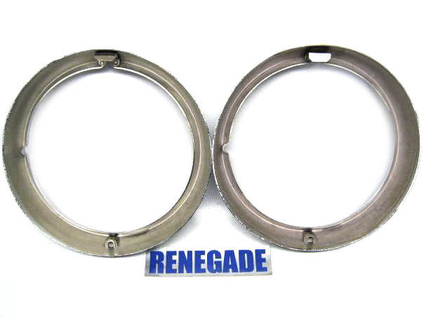Jeep CJ Scheinwerferrahmen Rahmen Scheinwerfer Set links und
