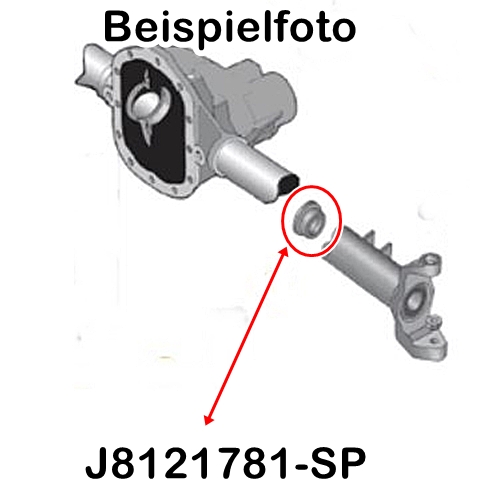 Jeep CJ Simmerring Steckachse Achsrohr innen Dana 30 Vorderachse Spicer 76-86