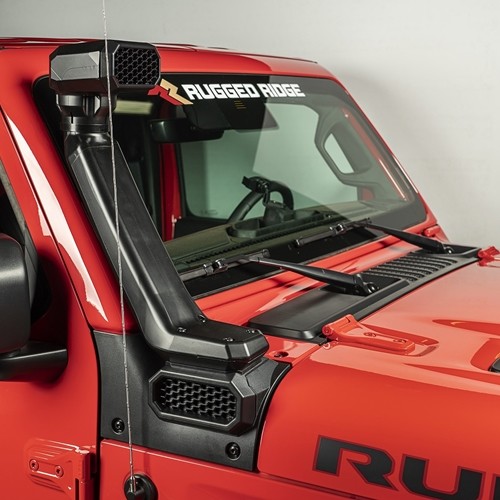 Jeep Wrangler JL AMFIB Modular Schnorchel System Ansaugschno