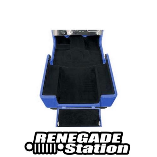 Jeep Wrangler YJ Cutpile Orginal Style Standard Teppich Komplettset Fußraum & Kofferraum schwarz 87-95