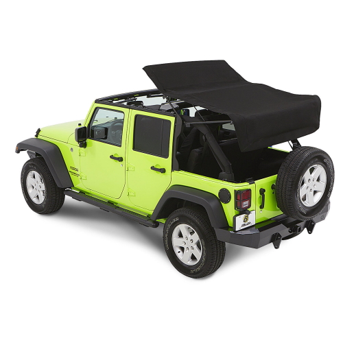 Jeep Wrangler JK 4türer Trektop NX Glide Verdeck Softtop Black Diamond Bestop 07-18
