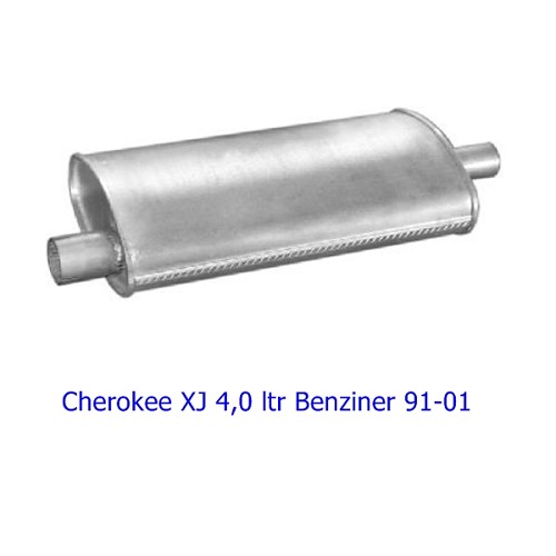 Jeep Cherokee XJ 4,0 ltr. Auspuff Endtopf Endschalldämpfer S