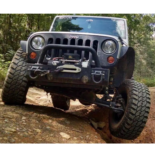 Jeep Wrangler JK XHD Modul Stoßstange Stoßfänger vorne schwarz Rugged Ridge 07-18