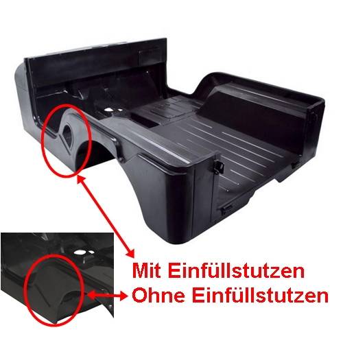 Jeep CJ CJ5 Karosserie Body Karosse mit seitlicher Jeep Prägung Bj. 55-71