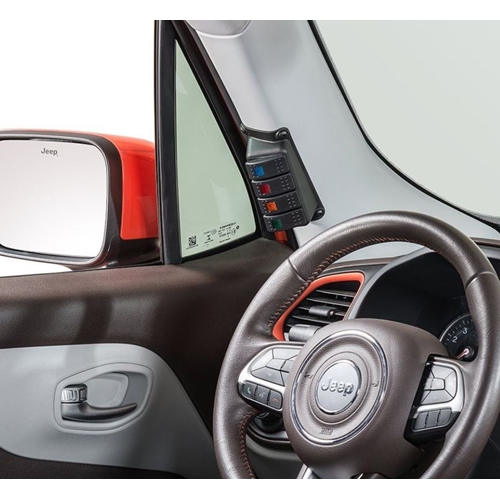 Jeep Renegade BU Konsole Schalterkonsole mit 4 Schalter am Scheibenrahmen A-Säule 15-18