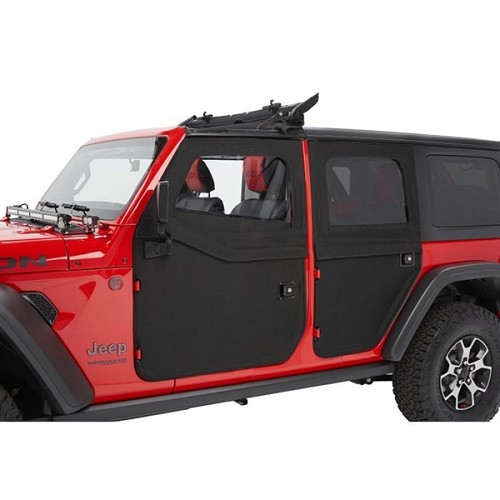 Jeep Wrangler JL Set teilbare Türen vorne schwarz Diamond Bestop 18-