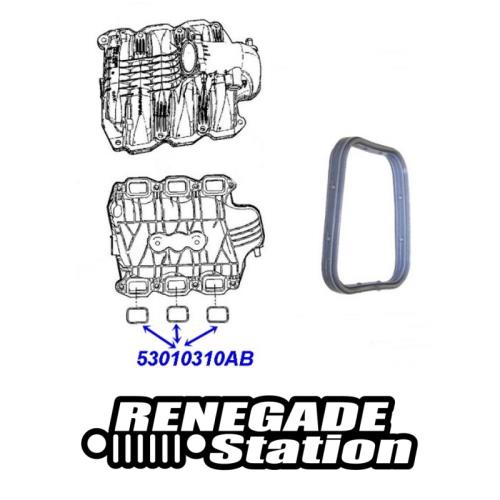 Jeep Grand Cherokee WH WK 3,7 ltr. Ansaugkrümmerdichtung Dic