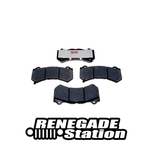 Jeep Grand Cherokee WK2 WH WK 6,4 ltr SRT-8 Element3 Hybrid Bremsklötze Bremsbeläge vorne Raybestos 12-21