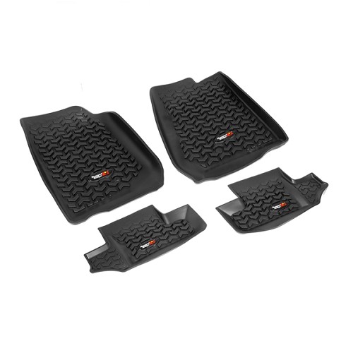 Jeep Wrangler JK 2türer Set Fußmatten Fußraumwannen vorne hinten All Terrain 07-18