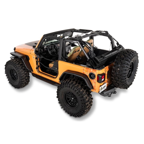 Jeep Wrangler JL 2türer Trektop NX Verdeck Softtop Bestop Twill Textil 3-lagig Bestop 18-