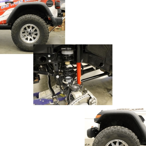 Jeep Wrangler JL 2" Höherlegung Spacer Distanzbuchsen Comfort Ride Set vorne Daystar 18-