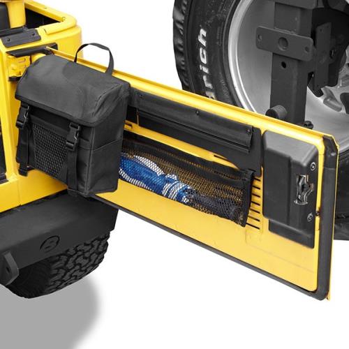 Jeep Wrangler JK Organizer Stautasche Hecktür innen schwarz Bestop 07-18