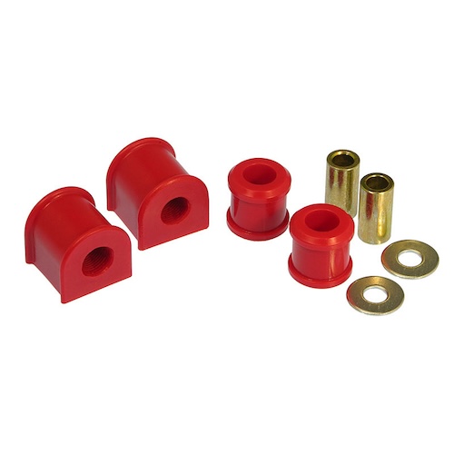 Jeep Wrangler JK Polyurethan Stabigummi Set Stabibuchsen hinten rot Ø 19mm Prothane 07-18